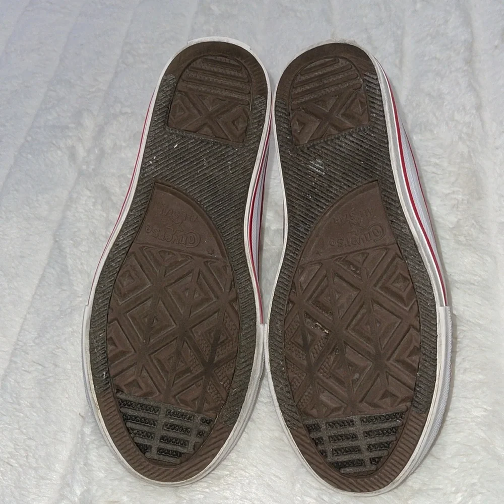 Dinosaur Print High Top Converse